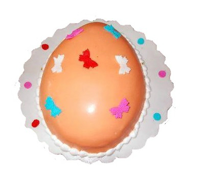 Easter egg cake