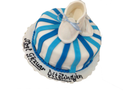 Beby decoration cake