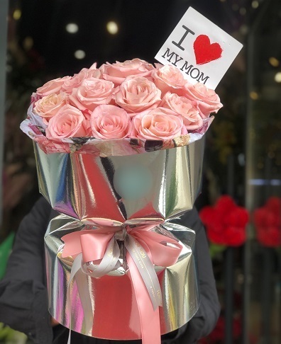 Kompozim luks roze