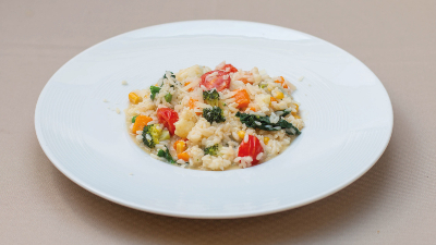 Vegetable risotto