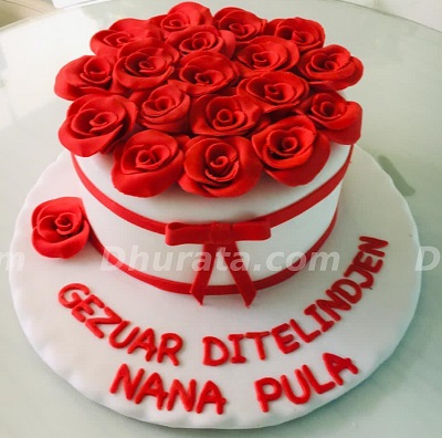 Roses cake