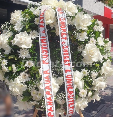 White wreath