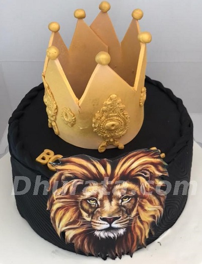 Lion king cake