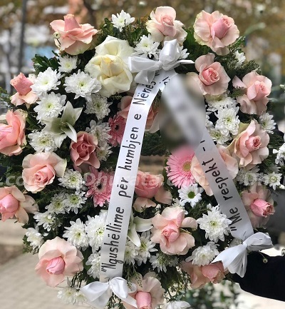 Colorful wreath